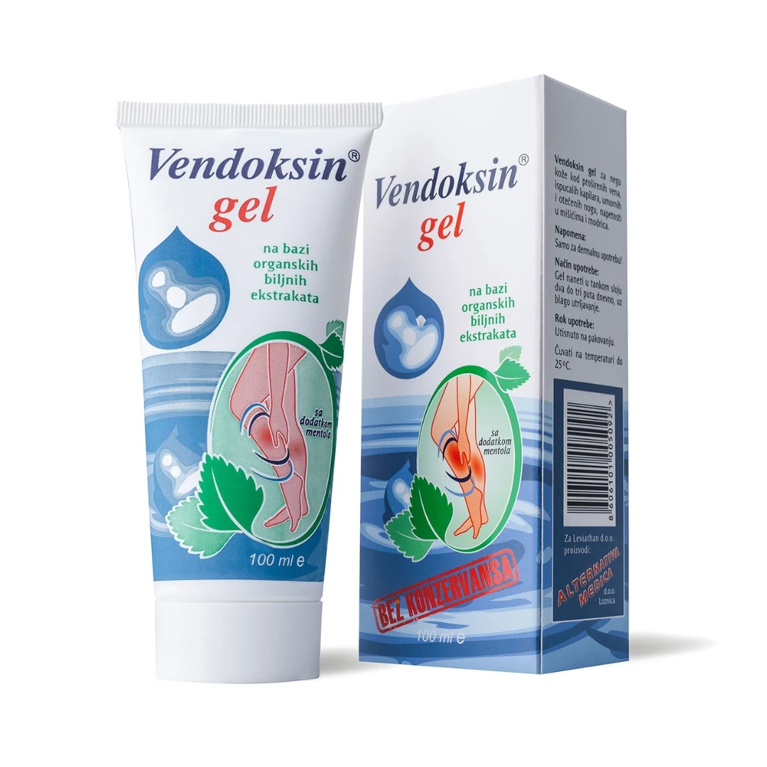 Vendoksin® Gel za Proširene Vene i Kapilare 100 mL