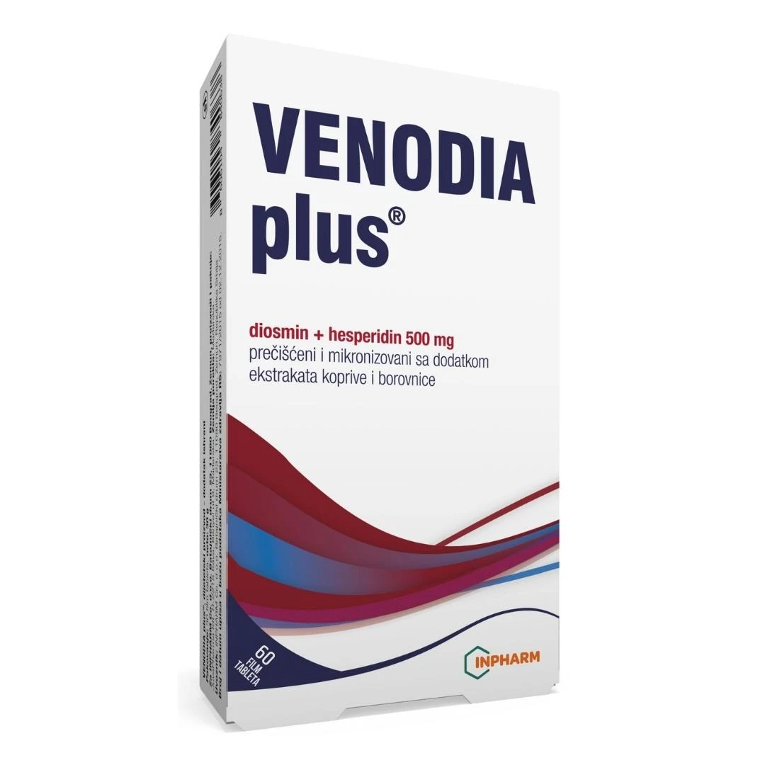 Venodia Plus® 60 Tableta za Proširene Vene i Kapilare