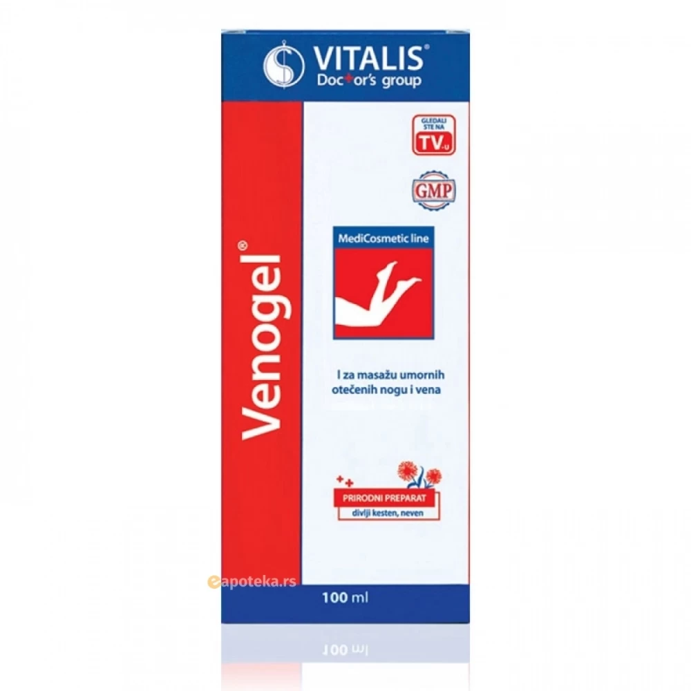 Vitalis Venogel® Gel za Vene i Umorne Noge 100 mL