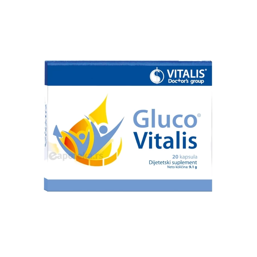 VITALIS Gluco® Vitalis 20 Kapsula