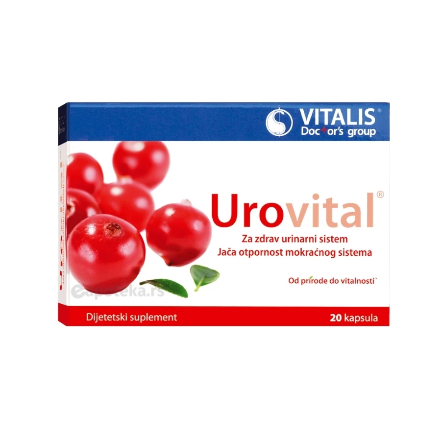 Vitalis Urovital® 20 Kapsula