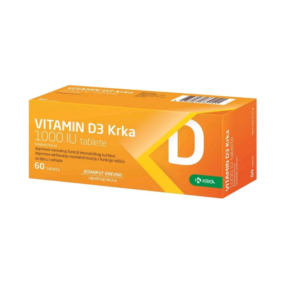 Vitamin D3 Krka 60 Tableta