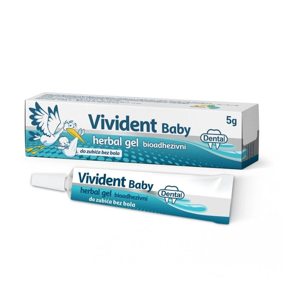 DENTAL Vivident Baby Herbal Gel 5 g