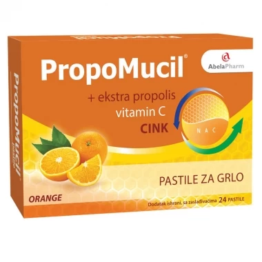 PropoMucil® Narandža 24 Pastile