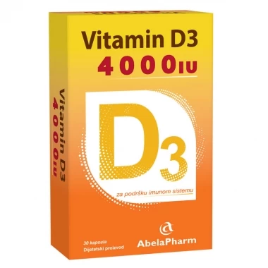 Vitamin D3 4000 IU 30 Kapsula