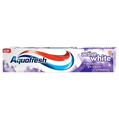 Aquafresh Active White Pasta za Zube 125 mL
