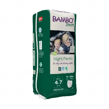 BAMBO® Dreamy Noćne Gaćice M 15-35 Kg 10 Gaćica