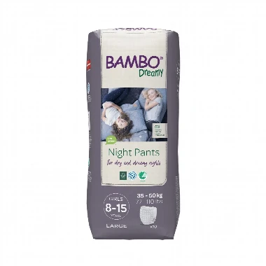 BAMBO® Dreamy Noćne Gaćice Ž 35-50 Kg 10 Gaćica