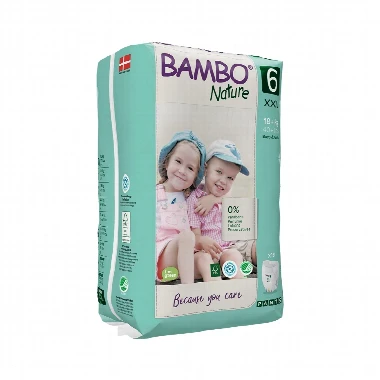 BAMBO® Nature Gaćice Br.6 XXL 18 Komada