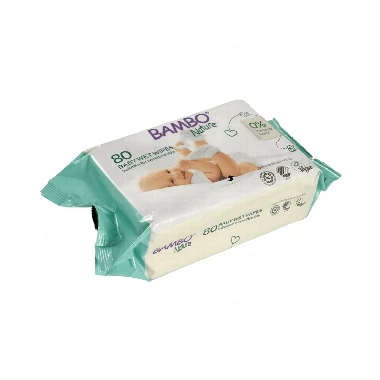 BAMBO® Nature Vlažne Maramice za Bebe 80 Maramica