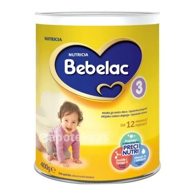 Bebelac® 3 Adaptirano Mleko 400 g
