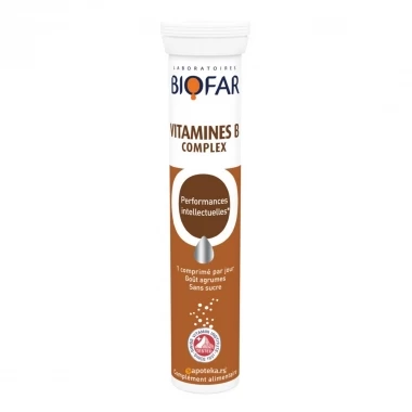 BIOFAR Kompleks B Vitamina, 20 Eff