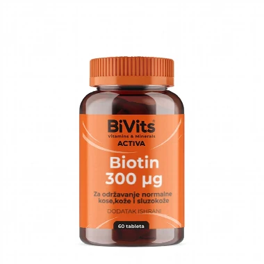 BiVits® Biotin 300 mcg 60 Tableta