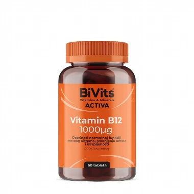BiVits® Vitamin B12 1000 mcg 60 Kapsula