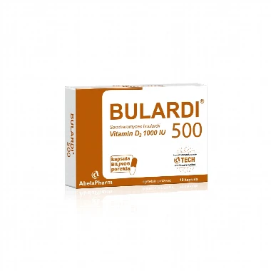 Bulardi® 500 + Vit D3 1000 IU 10 Kapsula
