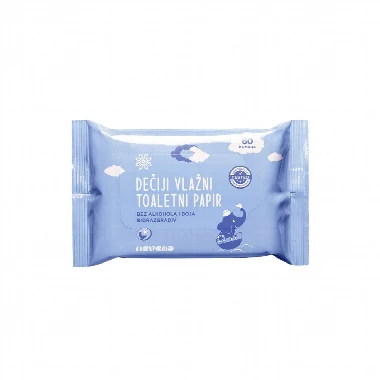 Dečiji Vlažni Toaletni Papir 60 Komada