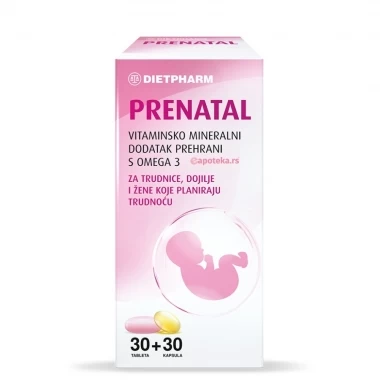 Prenatal  30 Tableta + 30 Kapsula