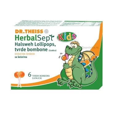 Herbal Sept 6 Lizalica Protiv Bola u Grlu