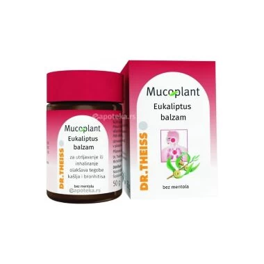 Mucoplant Eukaliptus Balzam 50 g