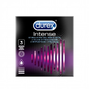 Durex® Kondomi Intense 3 Kondoma