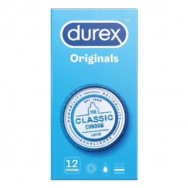 Durex® Kondomi Originals 12 Kondoma