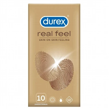 Durex® Kondomi Real Feel Bez Lateksa 10 Kondoma