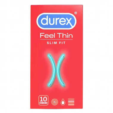 Durex® Kondomi SLIM FIT 10 Kondoma