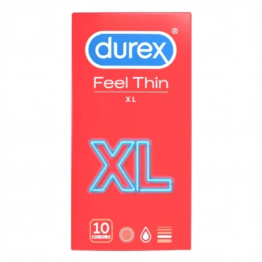 Durex® Kondomi XL Feel Thin 10 Kondoma