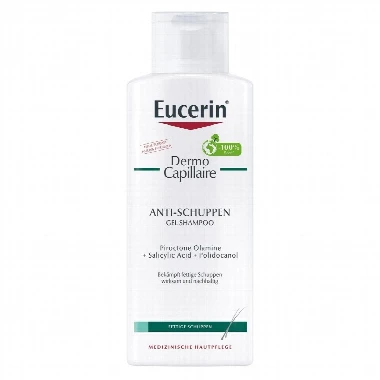 Eucerin® Dermo Capillaire Gel Šampon Protiv Masne Peruti 250 mL
