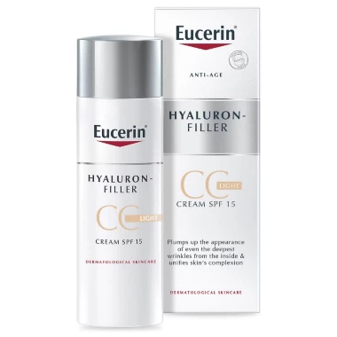 Eucerin® HYALURON-FILLER CC Krema SPF15 LIGHT 50 mL