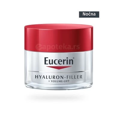 Eucerin® HYALURON-FILLER + VOLUME-LIFT Noćna Krema 50 mL
