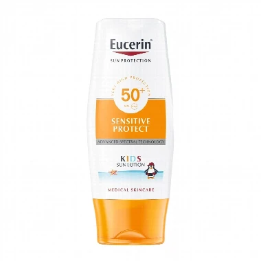 Eucerin® Losion za Zaštitu Osetljive Dečje Kože SPF50+ 150mL