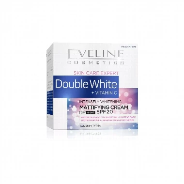 EVELINE Krema Double White+Vitamin C sa SPF20 50 mL