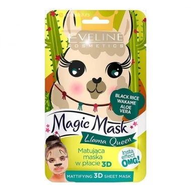EVELINE Maska Magic Platnena Llama Queen