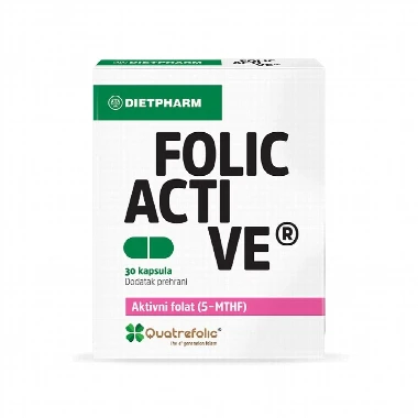 Folic Active® Folna Kiselina 30 Kapsula