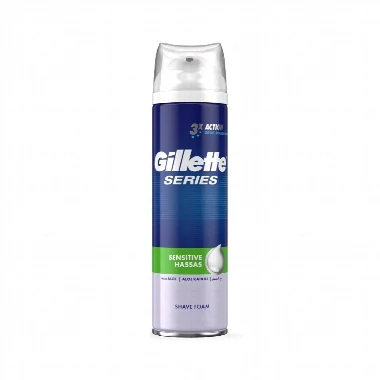 Gillette® Pena za Brijanje SERIES Sensitive 200 mL