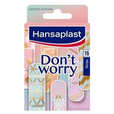 Hansaplast Don't Worry 16 Flastera