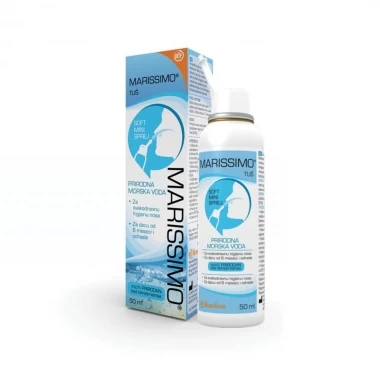 HEMOFARM Marissimo Soft Mini Sprej za Nos 50 mL