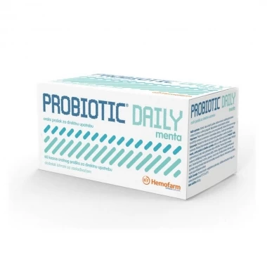 HEMOFARM Probiotic Daily Direkt Menta 60 Kesica