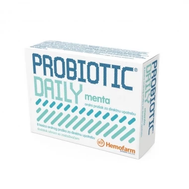 HEMOFARM Probiotic Daily Direkt Menta 8 Kesica