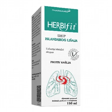 HERBIfit® Sirup Islandskog Lišaja 150 mL