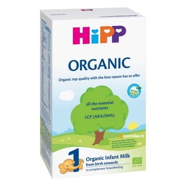 HIPP Mleko za Bebe ORGANIC 1 300 g