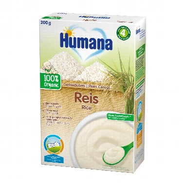 Humana Organska Bezmlečna Kašica sa Pirinčem 200 g