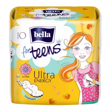 Bella Teens Ultra Energy 10 Higijenskih Uložaka