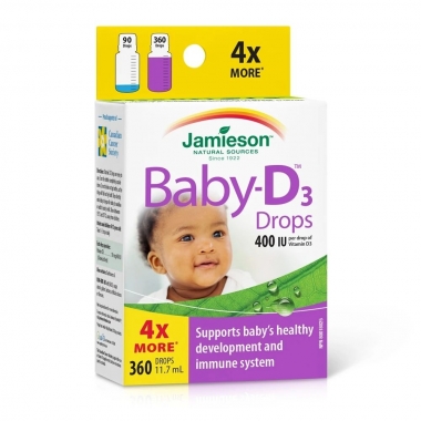 Jamieson™ Baby D Vitamin 400 IU 11,7 mL