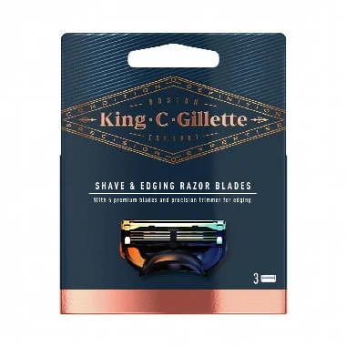 King C. Gillette Dopuna za Brijač 3 Komada