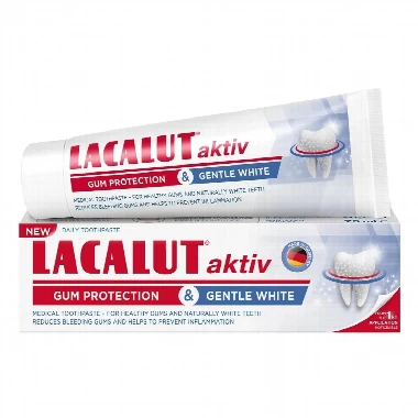 LACALUT® Pasta za Zube AKTIV WHITE 75 mL