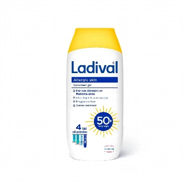 Ladival® Gel za Kožu Sklonu Alergiji SPF50+ 200 mL