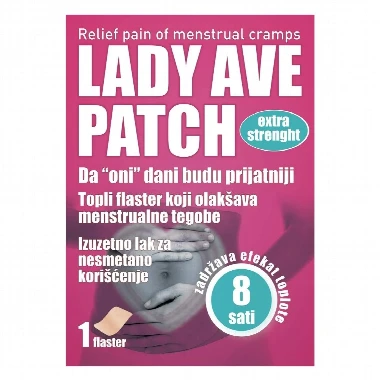 Lady AVE Flaster za Menstrualne Tegobe 1 Flaster