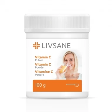LIVSANE Vitamin C u Prahu - Prašak za Pripremu Napitka 100 g